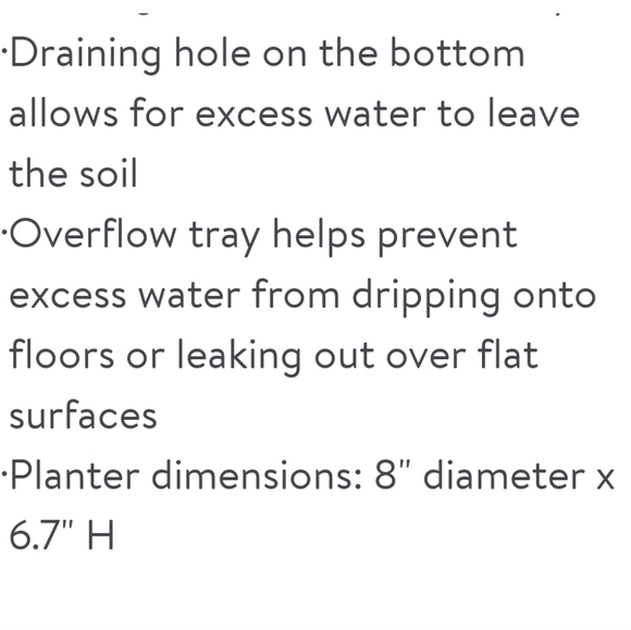 ❤️ New Mazie Bird 8" Cobalt Ceramic Planter from Pioneer Woman - Picture 7 of 8